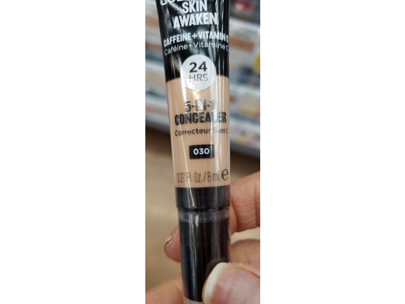 Revlon ColorStay Skin Awaken 5-In-1 Concealer, 030 Light Medium, 0.27 fl oz/8 mL