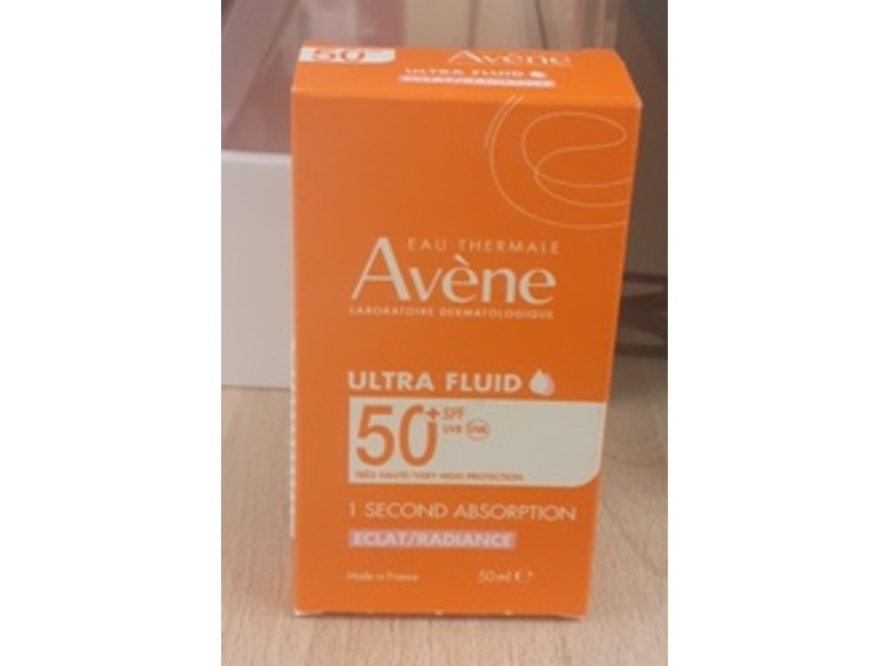 Eau Thermale Avene Ultra Fluid Radiance Sunscreen, SPF 50+, 50 mL