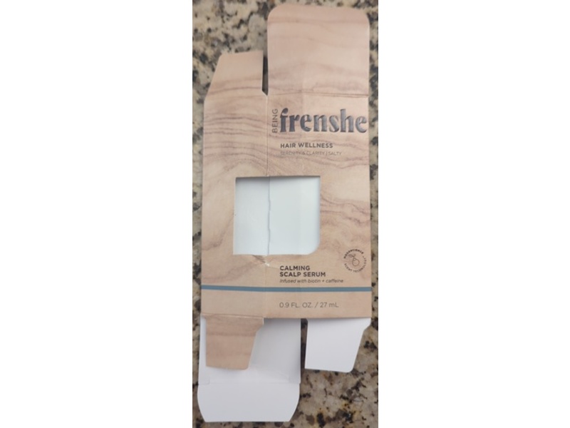 Being Frenshe Hair Wellness Calming Scalp Serum, Salty, 0.9 fl oz/27 mL