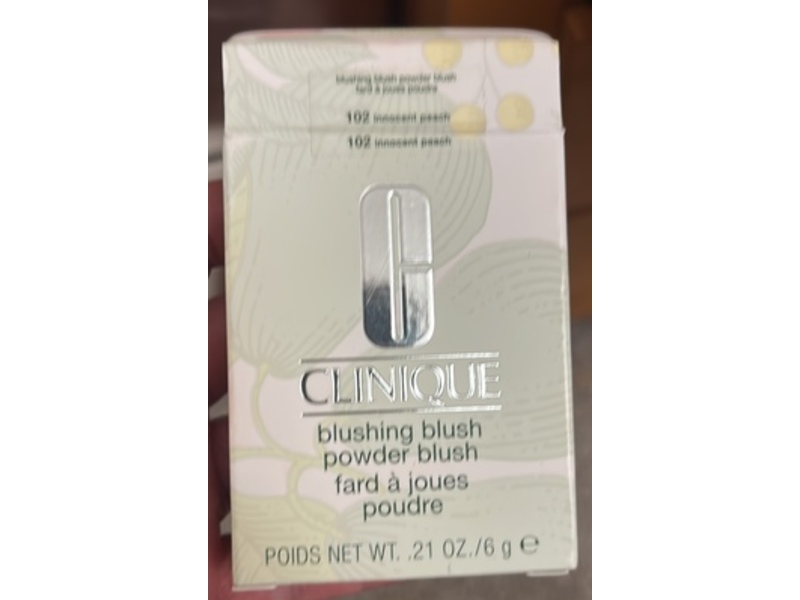Clinique Blushing Blush Powder Blush, 102 Innocent Peach, 0.21 oz/6 g