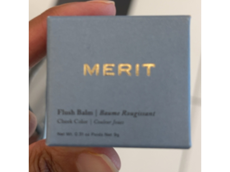 Merit Beauty Flush Balm Cheek Color, Persimmon, 0.31 oz/9 g