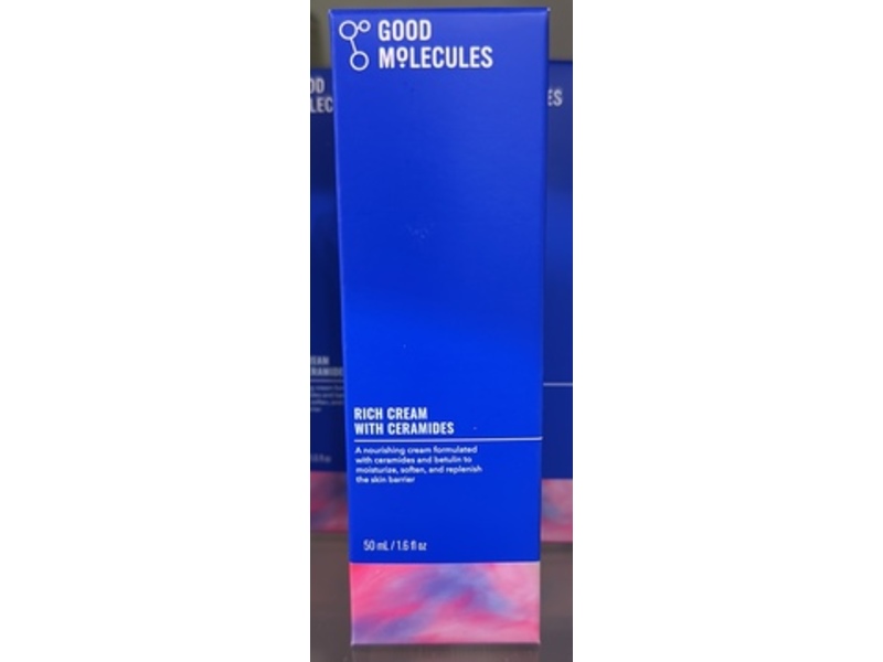 Good Molecules Rich Cream, Ceramides, 1.6 fl oz/50 mL