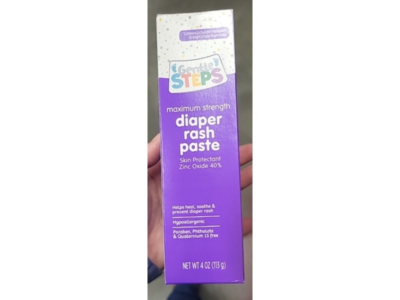 Gentle Steps Diaper Rash Paste, 4 oz/113 g