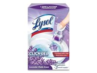 Lysol Click Gel Automatic Toilet Bowl Cleaner, Lavender Feilds Scent, 6 Count - thumbnail 1
