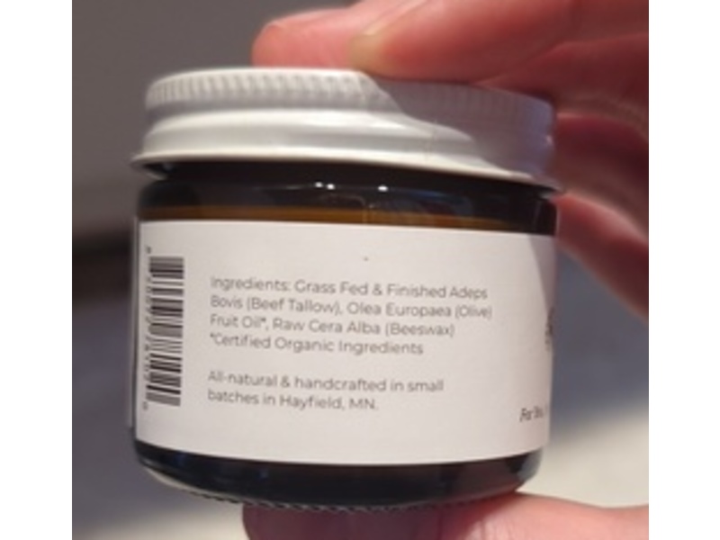 Dandelion Naturals Tallow Balm, Unscented, 2 oz