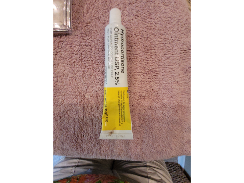 Hydrocortisone Ointment USP, 2.5%, 28.35 g, Fougera (RX)