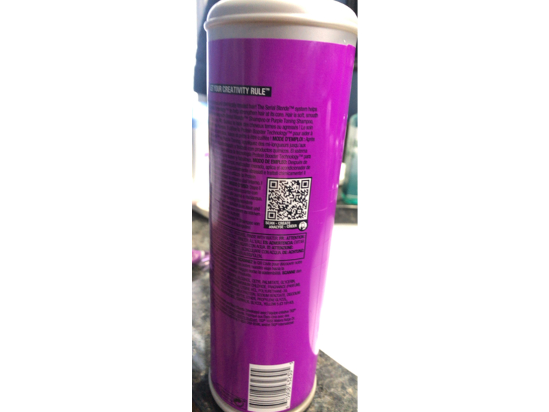 Tigi Bed Head Hair Conditioner, Serial Blonde, 20.29 fl oz/600 mL