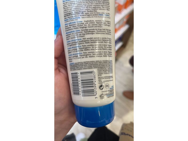 Bioderma Atoderm Ultra-Nourishing Cream, 6.7 fl oz/200 mL