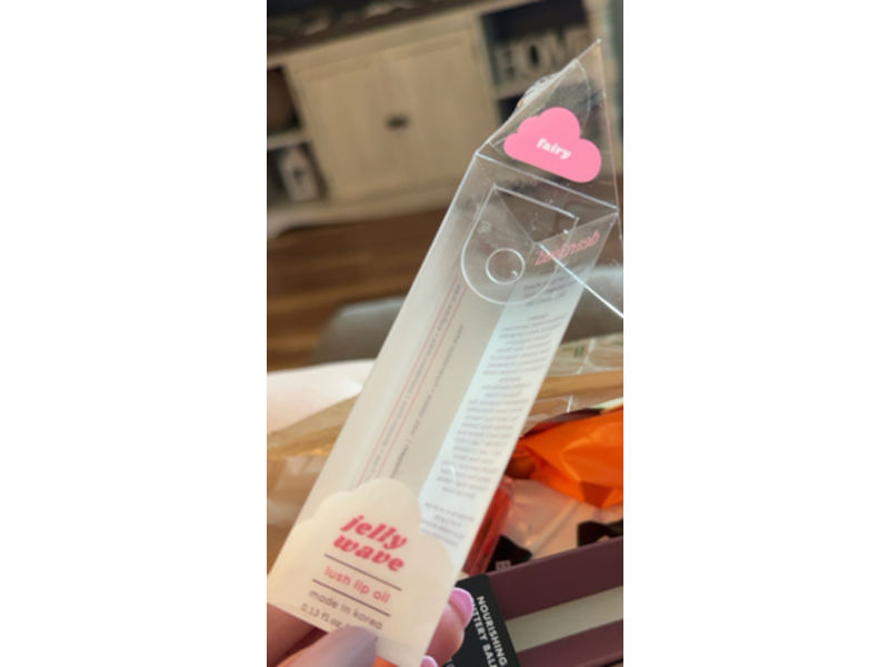 Dearcloud Jelly Wave Lush Lip Oil, Fairy, 0.13 fl oz, 3.8 mL