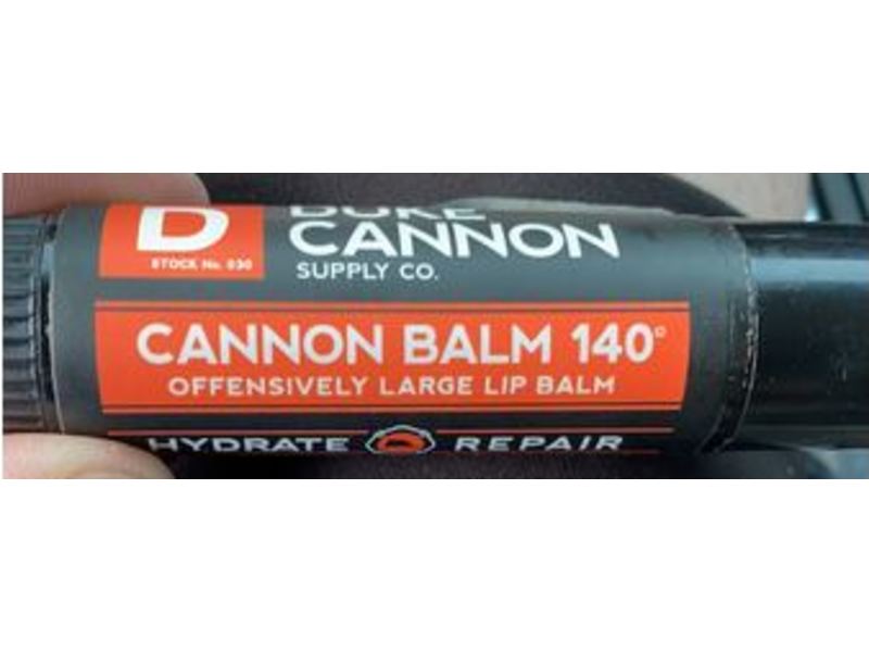 Duke Cannon Balm 140 Offensively Large Lip Balm, SPF 30, 0.56 oz