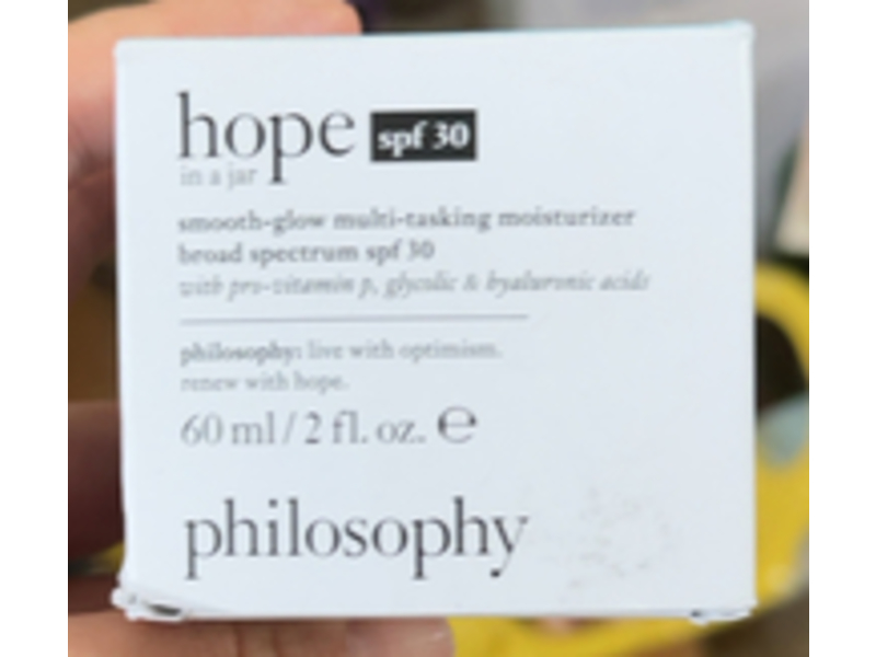 Philosophy Hope In A Jar Smooth-Glow Multi-Tasking Moisturizer, SPF 30, 2 fl oz/60 mL