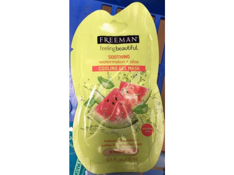 Freeman Feeling Beautiful Soothing Cooling Gel Mask, 1 mask, 0.5 fl oz / 15 ml