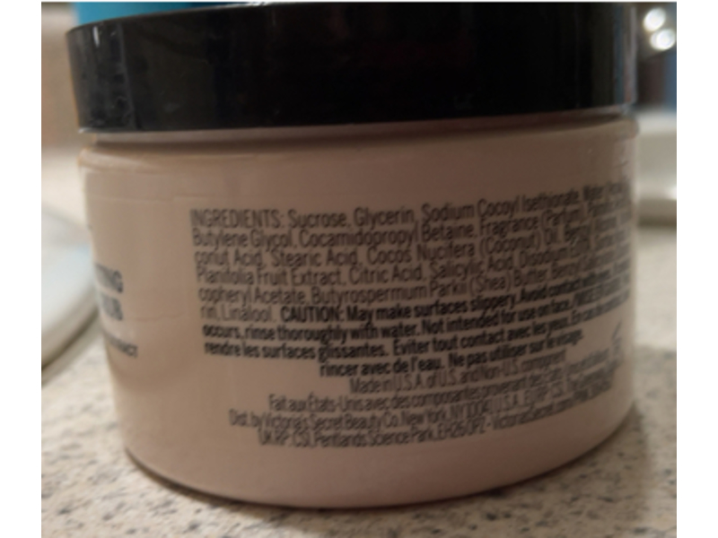 Pink Comforting Body Scrub, Vanilla, 10 oz/283 g