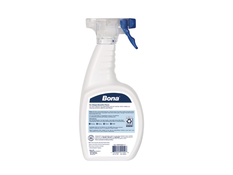Bona Hardwood Floor Cleaner, 32 fl oz/946 mL