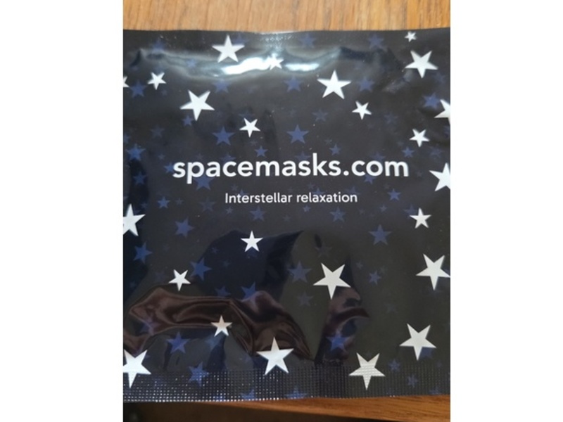 Spacemasks Interstellar Relaxation Eye Mask, Jasmine, 1 Count