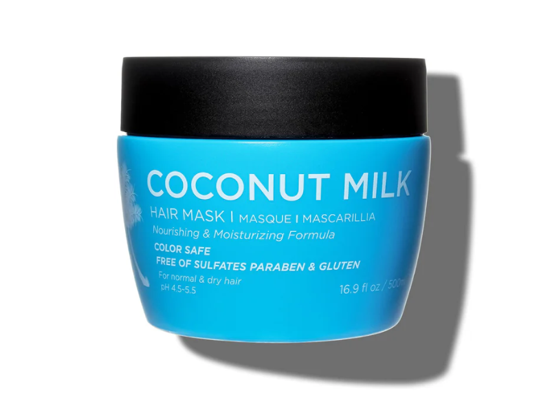 Luseta Hair Mask, Coconut Milk, 16.9 fl oz/500 mL