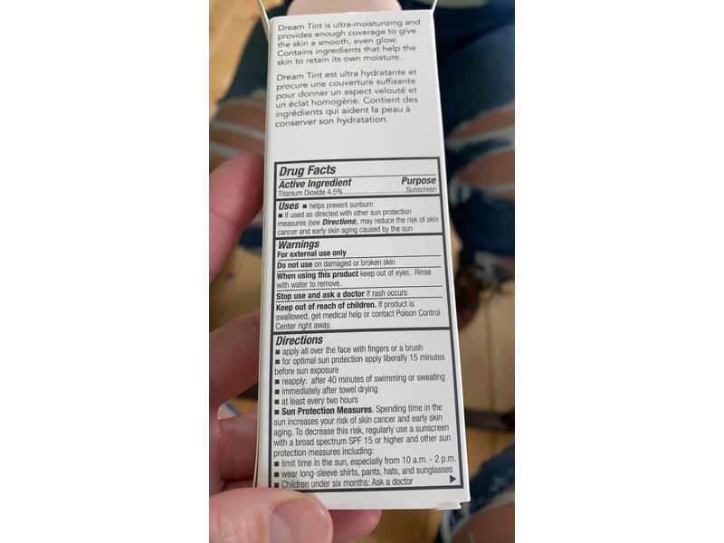 jane iredale Dream Tint Tinted Moisturizer, Warm Bronze, 1.7 oz.