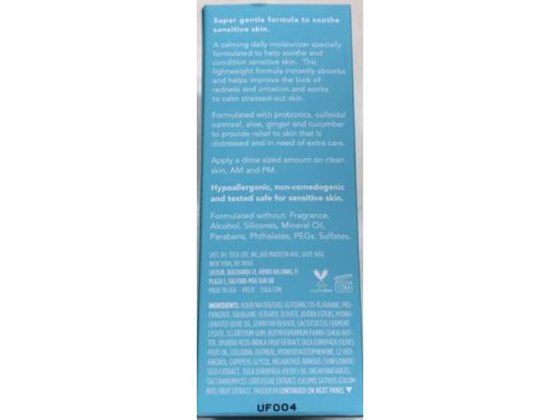 Tula Probiotic Skin Care Super Soothe Calming Moisturizing Lotion, 1.7 fl oz/50 mL