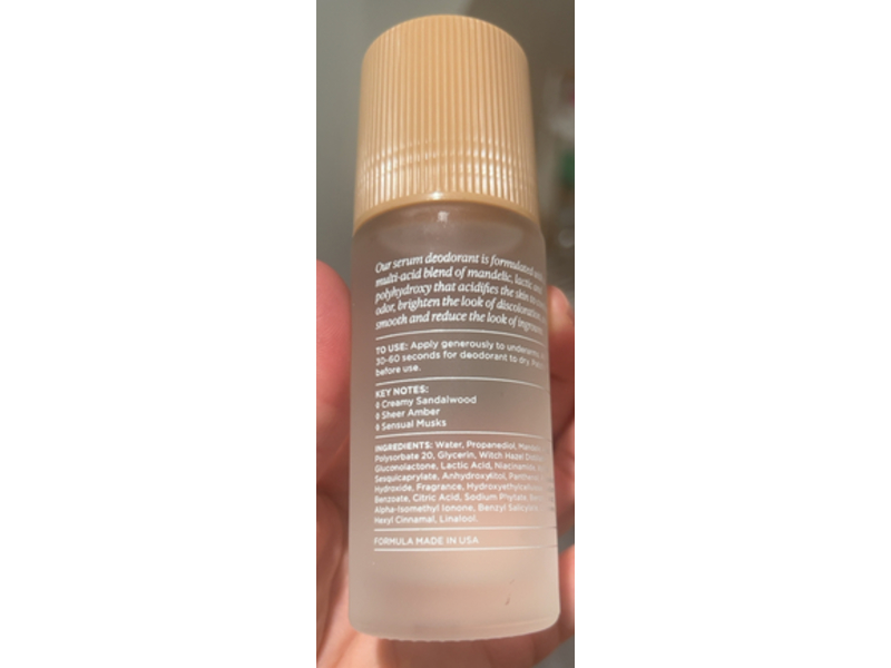 Saltair Santal Bloom Serum Deodorant, 1.07 fl oz/50 mL