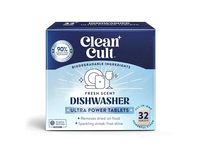 Cleancult Ultra Power Dishwasher Detergent Tablets Pods, Fresh, 18 oz/512 g, 32 Count - thumbnail 1