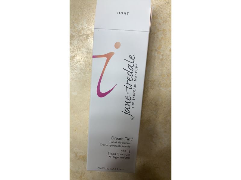 Jane Iredale Dream Tint Moisturizer, SPF 15, Light, 1.7 fl oz/50 mL