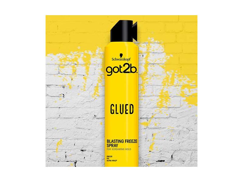 Schwarzkopf Got2b Glued Blasting Freeze Spray, 300 mL