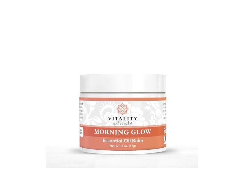 Vitality Extracts Essential Oil Balm, Morning Glow, 2 oz/57 g