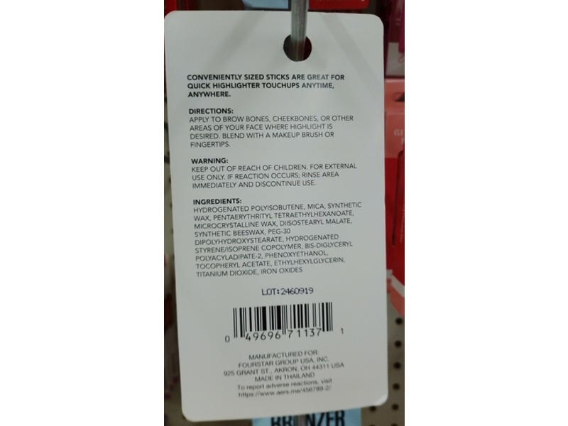 b.Pure Highlighter Revitalizing Stick, Golden, 0.4 oz/10 g