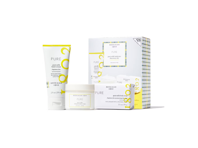 Beekman 1802 Pure Goat Milk Bodycare Discover Kit