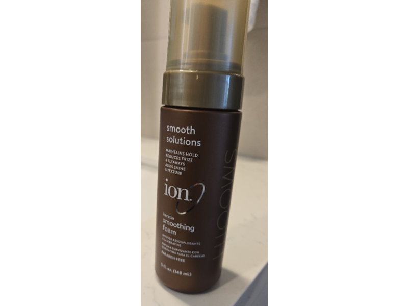 Ion Smooth Solutions Foam, Keratin, 5 fl oz/148 mL