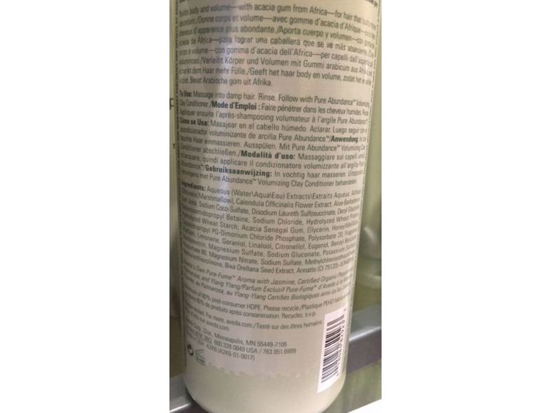 Aveda Pure Abundance Volumizing Shampoo, 33.8 oz/1 L