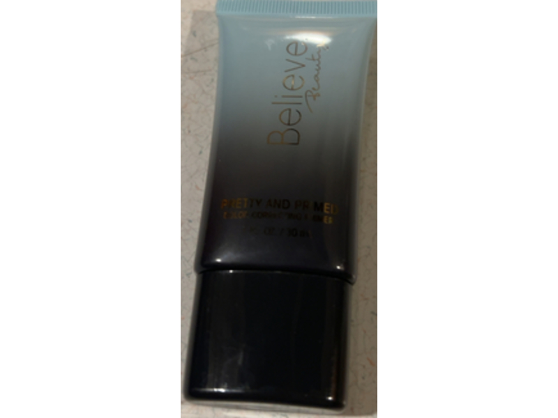 Believe Beauty Pretty & Primed Color Correcting Primer, 1 fl oz/30 mL