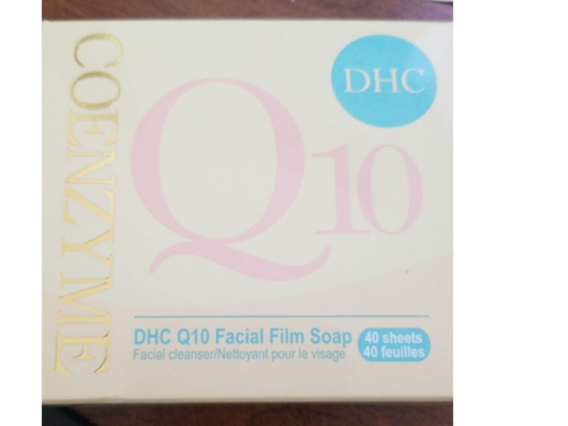 DHC Q10 Facial Film Soap, 40 Count