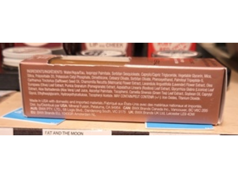 Mineral Fusion Liquid Foundation, Deep 4 Cappuccino, 1 fl oz/30 mL