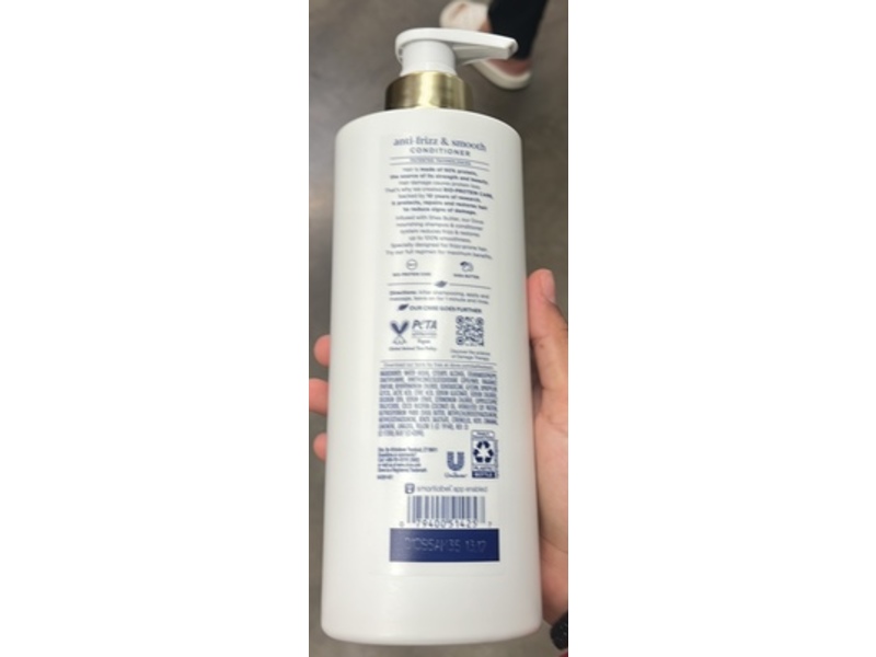 Dove Damage Therapy Anti-Frizz & Smooth Conditioner, 18 fl oz/532 mL