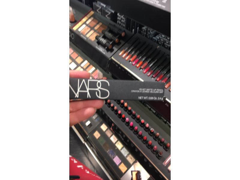 NARS Velvet Matte Lip Pencil, Train Bleu, .08 oz/2.4 g