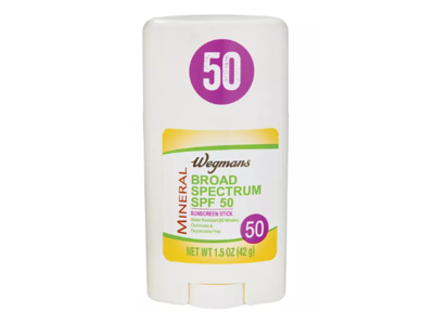 Wegmans Sunscreen Stick, SPF 50, 1.5 oz/42 g