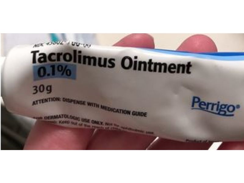 Tacrolimus Ointment, 0.1%, 30 g, Perrigo (RX)