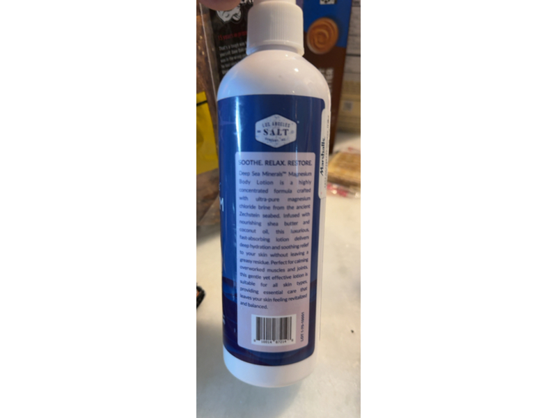 La Salt Co Deep Sea Minerals Magnesium Body Lotion, 12 fl oz/355 mL