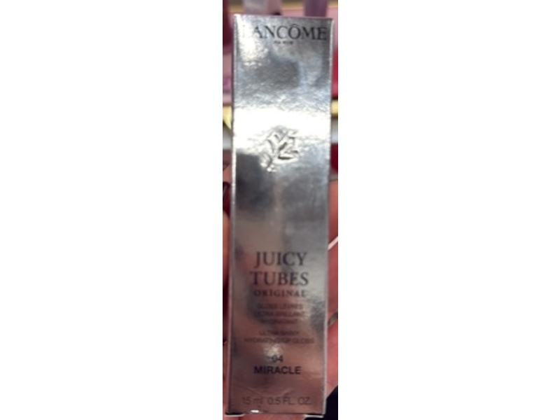 Lancome Juicy Tubes Lip Gloss, 04 Miracle, 0.5 fl oz/15 mL
