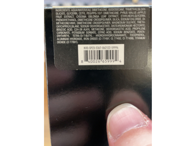 KVD Good Apple Full-Coverage Serum Foundation, Light 008, 1.01 fl oz/30 mL