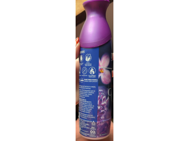 Febreze Downy Infusions Air Calm Air Freshener, Lavender & Vanilla Bean, 8.8 oz/250 g, Pack Of 3