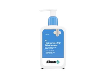The Derma Co Oily-Skin Cleanser, 2% Niacinamide, 125 mL
