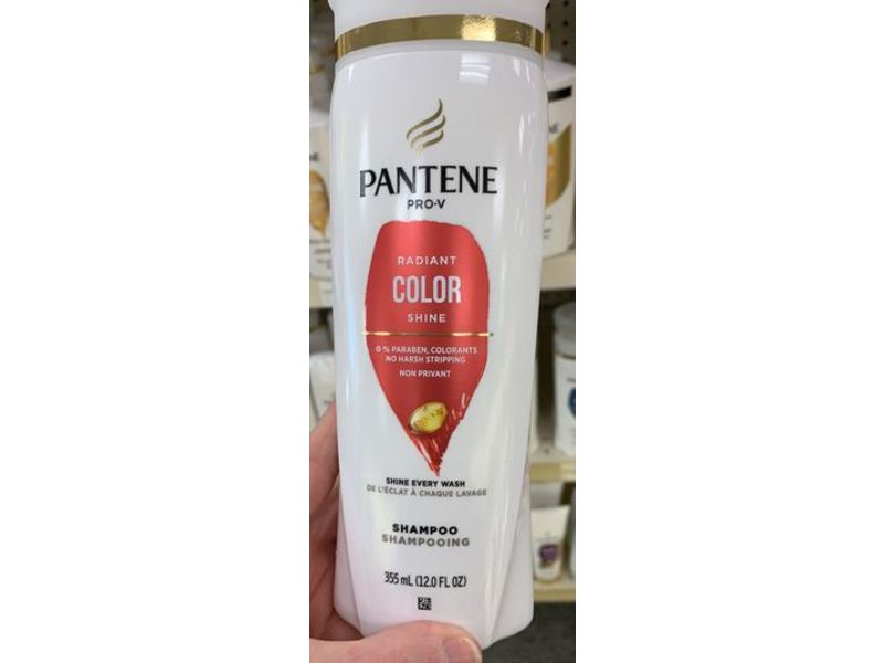 Pantene Pro-V Radiant Color Shine Shampoo, 12 fl oz/355 mL