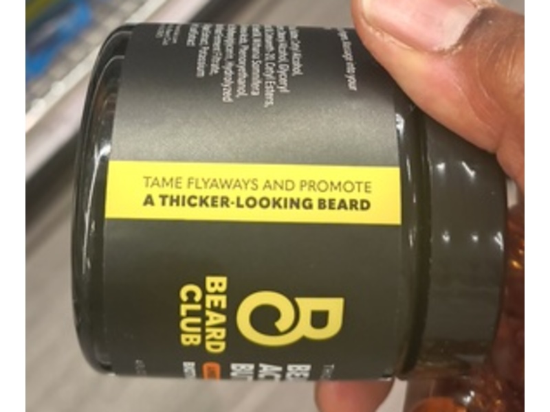 Beard Club Beard Activator Butter, Amber Cedar Scent, 4 fl oz/118 mL