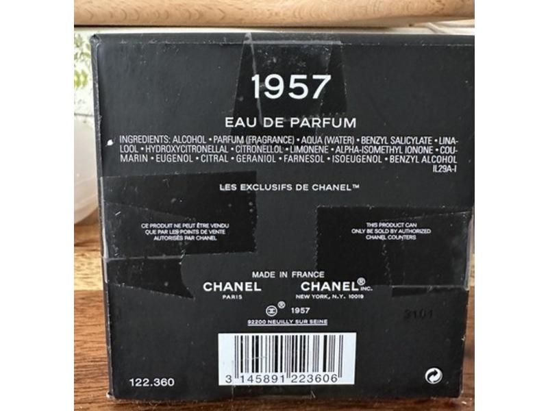 Chanel Eau De Parfum, 1957, 200 mL