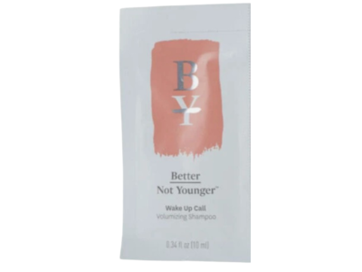 Better Not Younger Wake Up Call Volumizing Shampoo, 0.34 fl oz/10 mL