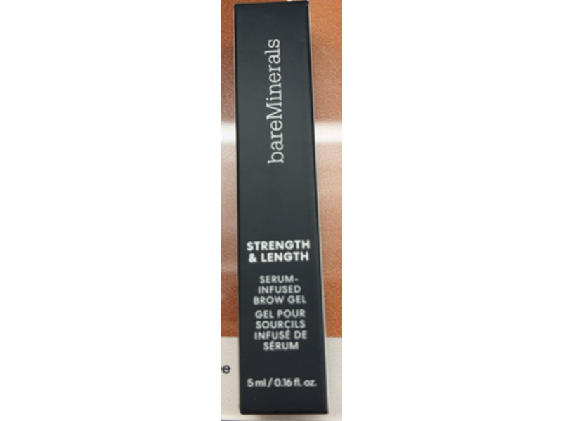 BareMainerals Strength & Length Serum Infused Brow Gel, Honey, 0.16 fl oz/5 mL