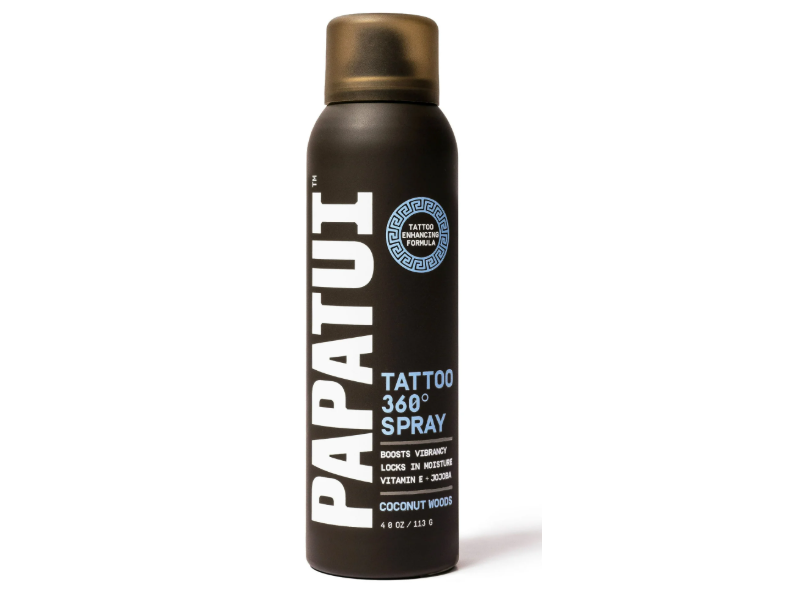 Papatui Tattoo 360 Spray, Coconut Woods, 4 oz/113 g