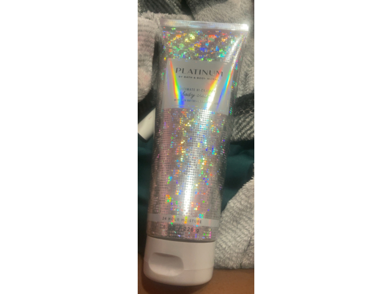 Bath & Body Works Ultimate Hydration Body Cream, Platinum, 8 oz/226 g